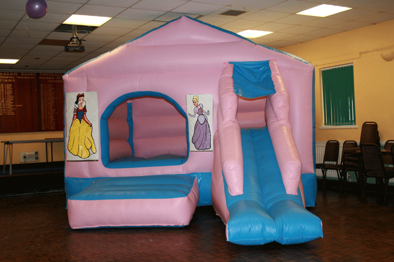 If you're looking for a spacious bouncy castle, with themed banners, then our Princess Bounce & Slide might be for you! This super bouncy pink castle pairs with Disney Princess banners to give your event a fairytale kind of fun! Suitable for children up to 6 years.