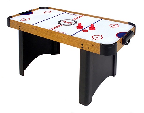 This Ice hockey game is sure to entertain family, friends and colleagues no end. This game is suitable for kids aged 5 years and above. The rules remain the same; the player with the most number of goals is the winner. So, focus on the puck, propel it to your advantage and stay entertained the whole day.